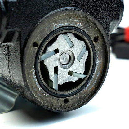 Electric oil pump, portable, 12V/24V/220V, 0.26kW, 45m³/h flow, 8m head, 25mm inlet