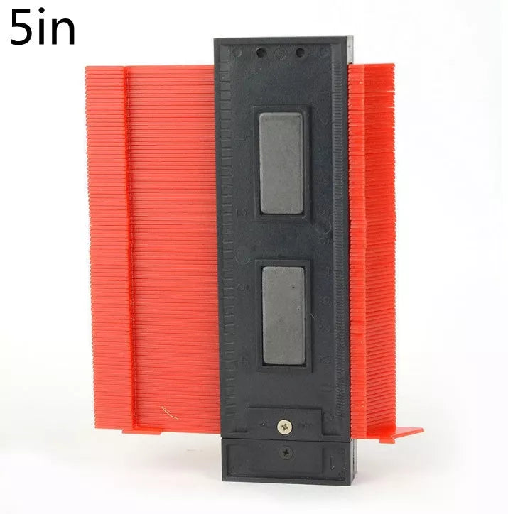 Radial Ruler Contour Gauge for measuring irregular shapes with precision