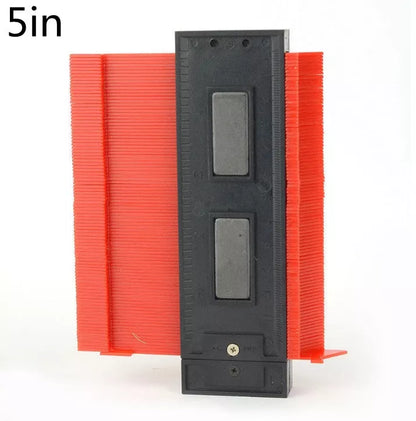 Radial Ruler Contour Gauge for measuring irregular shapes with precision