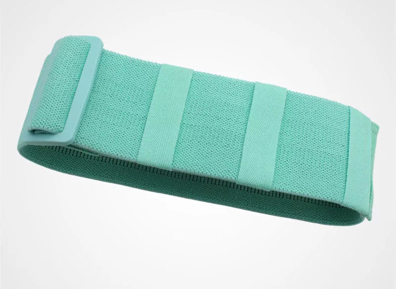 Aolikes Adjustable Fitness Stretch Training Booty Bands in grey, purple, pink, and blue