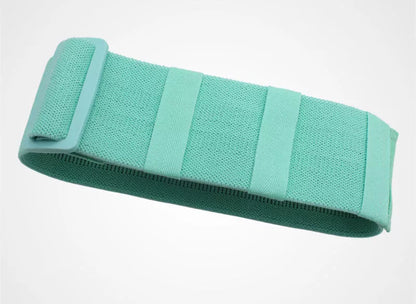 Aolikes Adjustable Fitness Stretch Training Booty Bands in grey, purple, pink, and blue