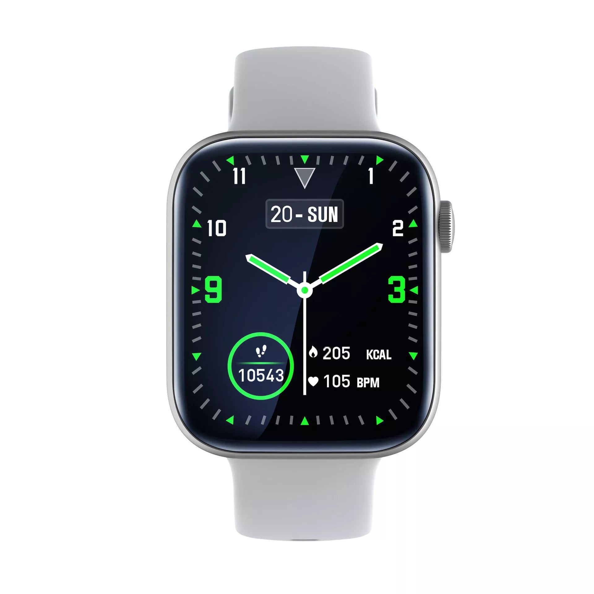 1.8 Inch Large Screen Health Monitoring Smart Watch in multiple colors