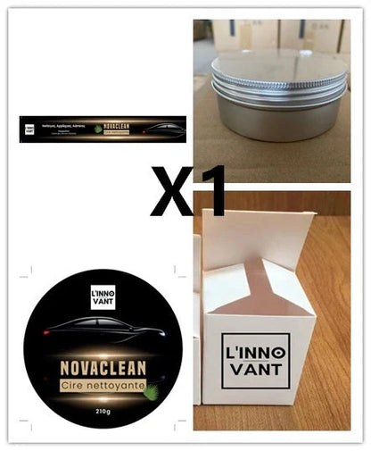 A high-quality car wax that provides a long-lasting, crystal-clear shine and protection for your vehicle's paint.