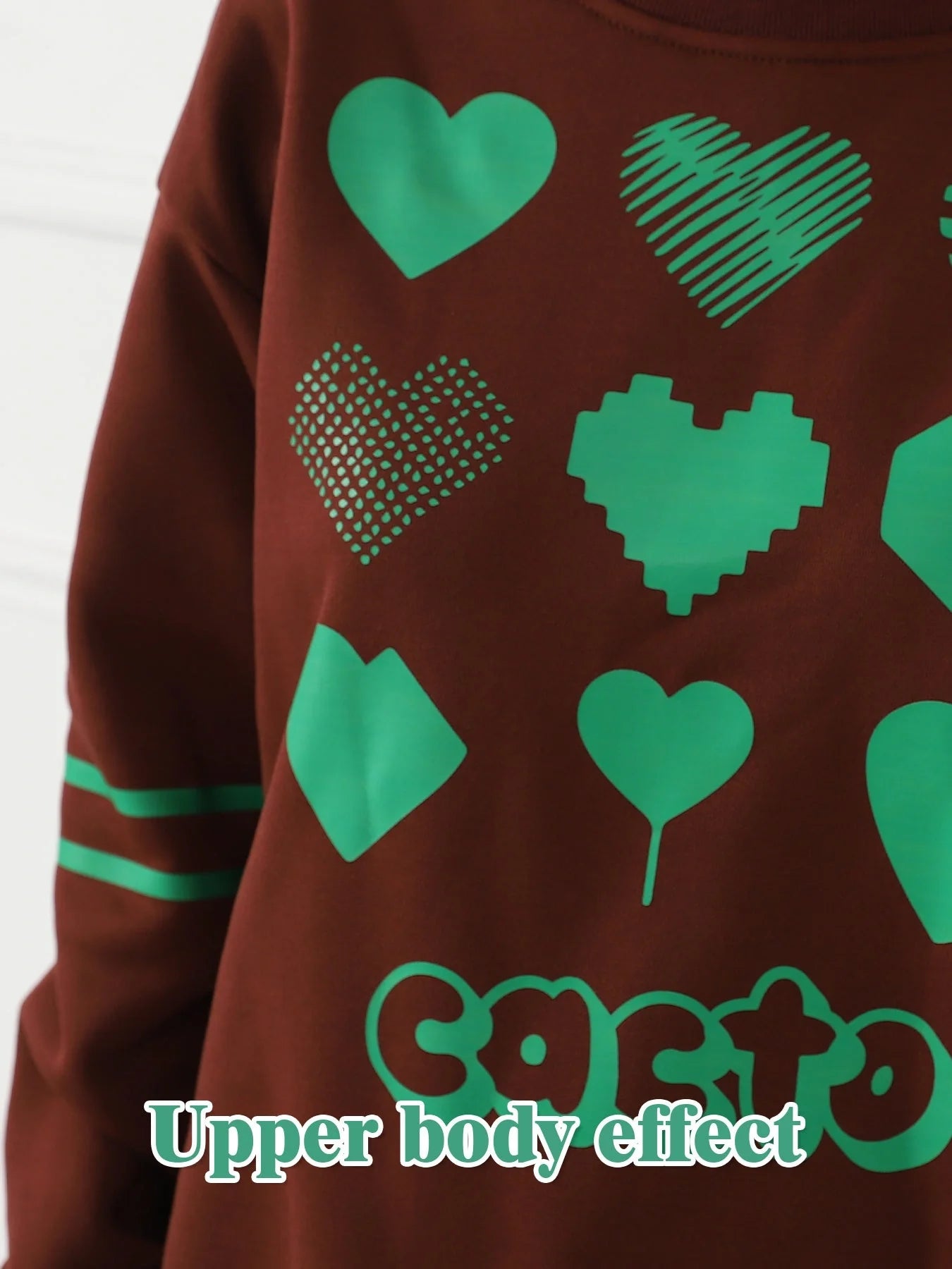 Casual brown and grey tops available in multiple sizes from S to 3XL