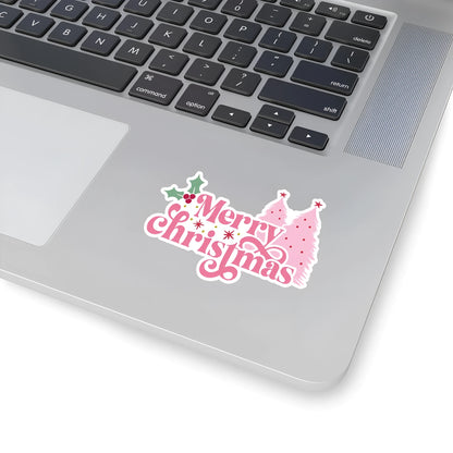 Pack of 50 cute Christmas decoration waterproof vinyl stickers for car, phone, laptop.