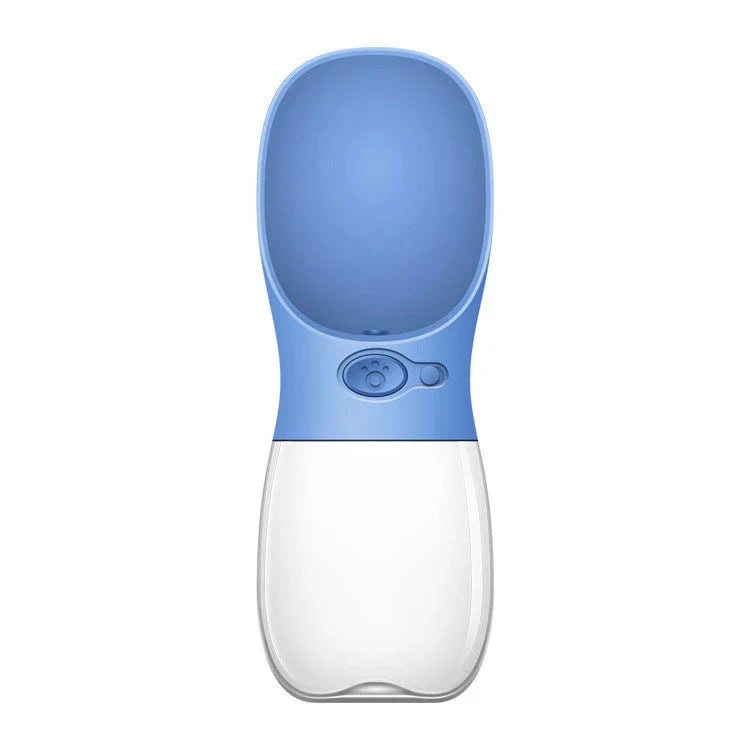 Durable and portable pet water bottle with eco-friendly materials and easy-to-use design for outdoor adventures with your furry friend
