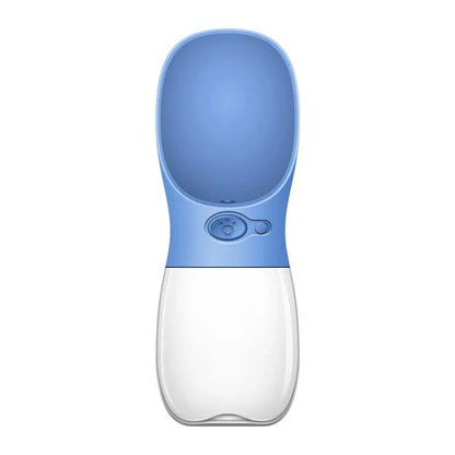 Durable and portable pet water bottle with eco-friendly materials and easy-to-use design for outdoor adventures with your furry friend