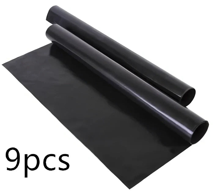 Black and copper braided cable management sleeves showing expandable design for organising wires