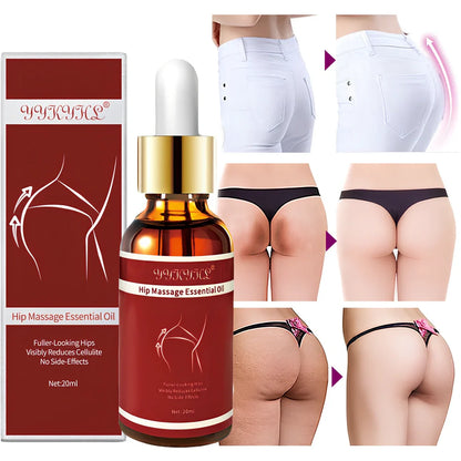 20ml sculpting butt lifting cream massage oil bottle with grapeseed oil for moisturising