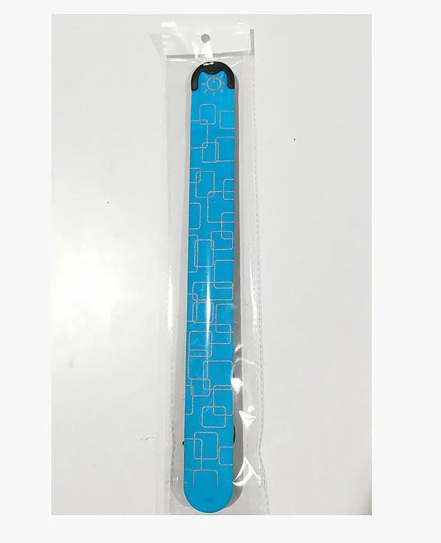 Rechargeable Nylon LED Sports Bracelet in multiple colors for night safety