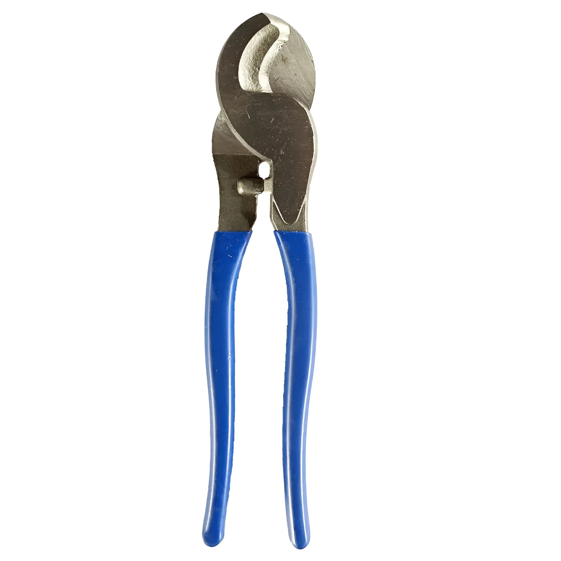 HX-50B crimping pliers with aluminium handle and integrated cable cutter for electrical terminal connections