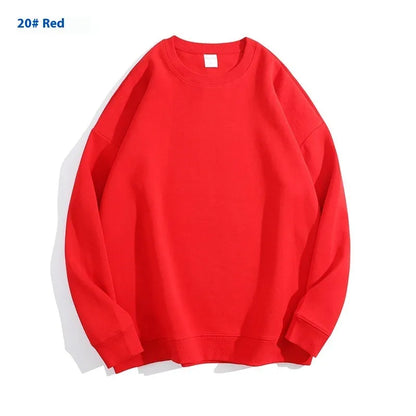 Cotton off-shoulder sweater in loose fit with long sleeves and round neck, available in multiple colours