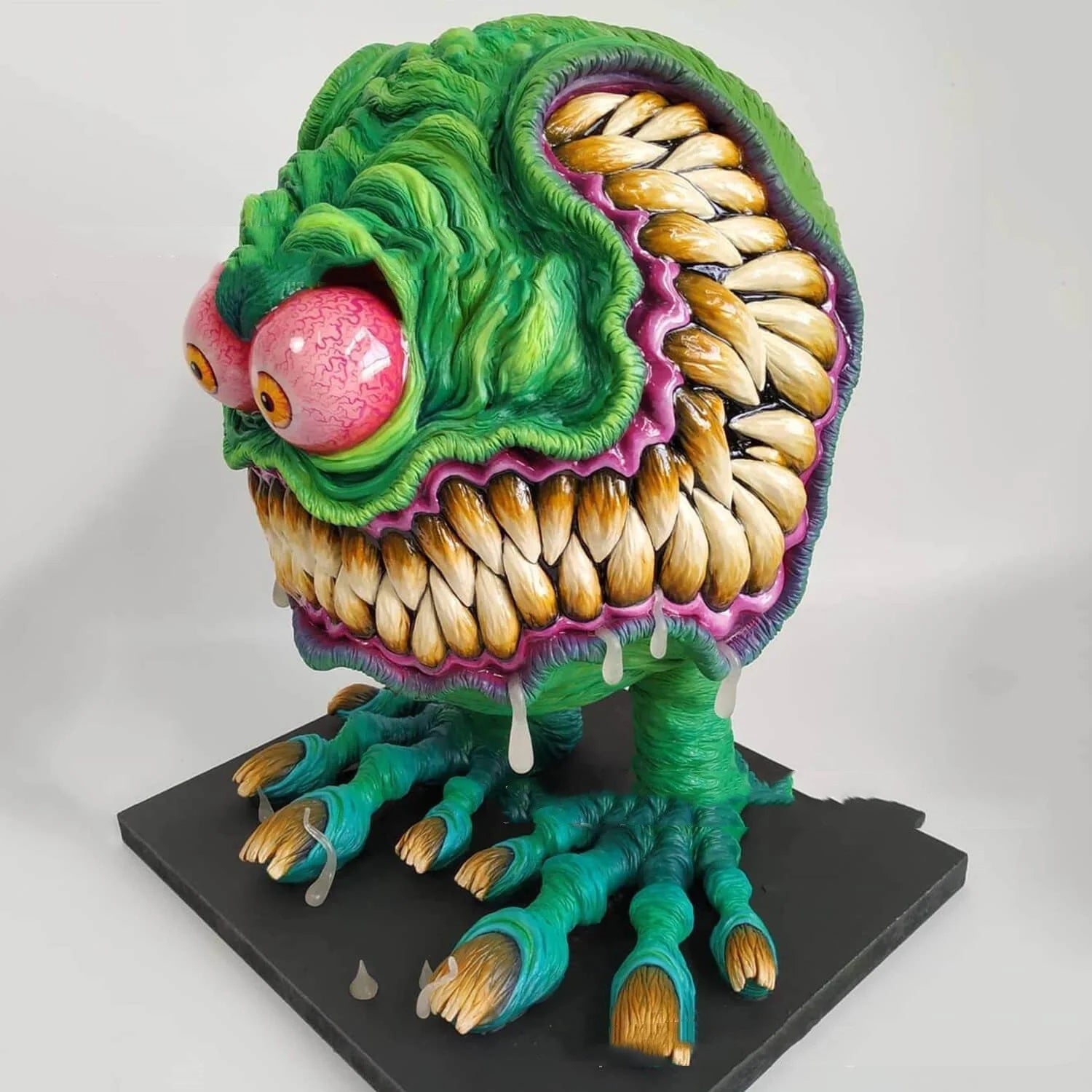 Halloween decoration resin crafts with animal modeling and high finish