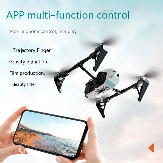 KS66 aluminium alloy UAV drone with 6K camera and optical flow positioning system for outdoor flight