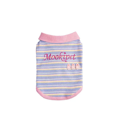Pink purple vest for small dogs with weight-based sizing from XXS to XXL for autumn weather