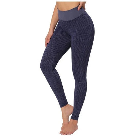 Premium seamless plaid yoga leggings for women in a variety of vibrant colors and sizes
