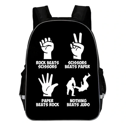 Boys and girls shoulder lightening diagonal backpack in polyester, 40x29x17cm size with adjustable strap for 20L school essentials