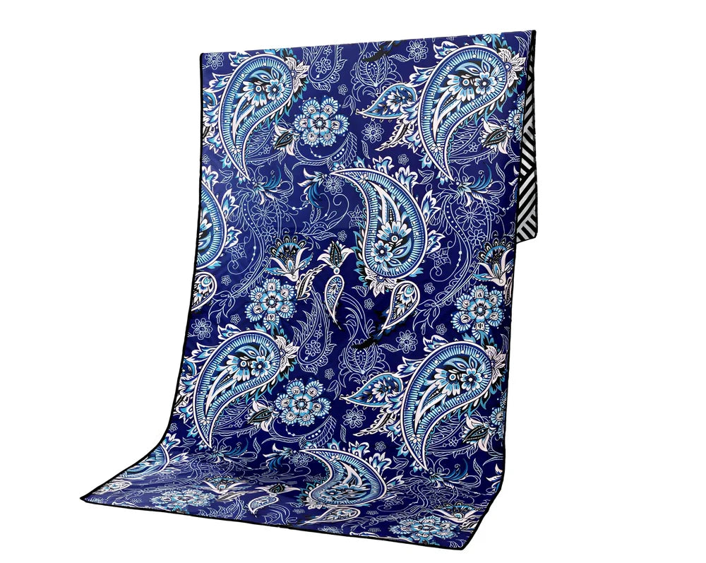 Superfine fibre beach towel in various colours, 175x75cm size, 280g lightweight for travel and outdoor sports