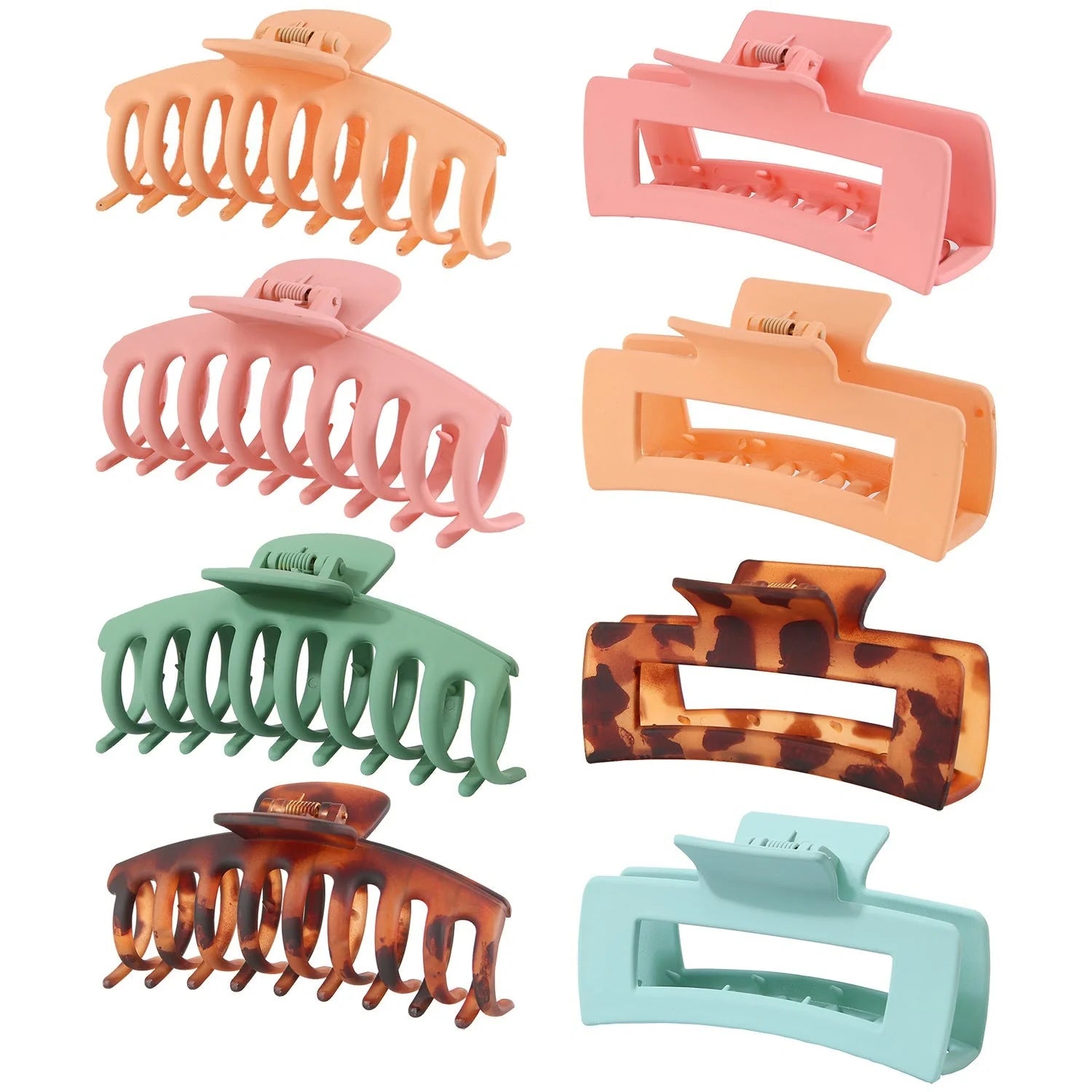 Candy-colored ponytail clip hair accessory in various vibrant colors, perfect for showers and styling