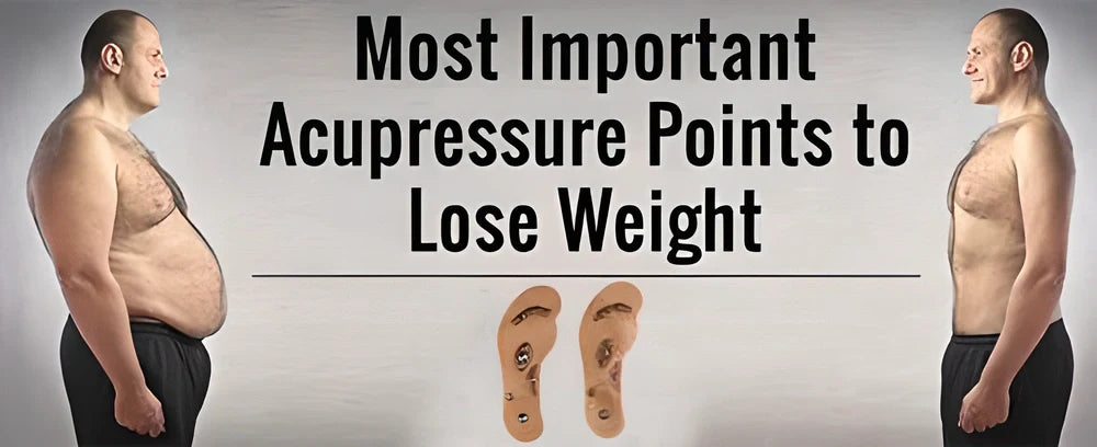 Acupressure Slimming Insoles with magnets and raised nodes for weight loss and foot pain relief