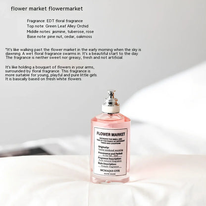 100ml women's perfume bottle with five scent options including Lazy Sunday and Fireplace Fire variants