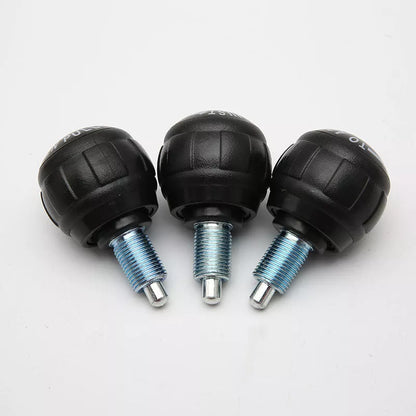 Spherical Rotating Pull Pin Spring for fitness equipment in black and red