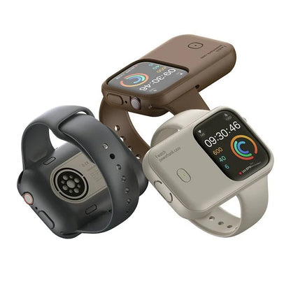 Apple Watch portable wireless charging case power bank with silicone protective sleeve