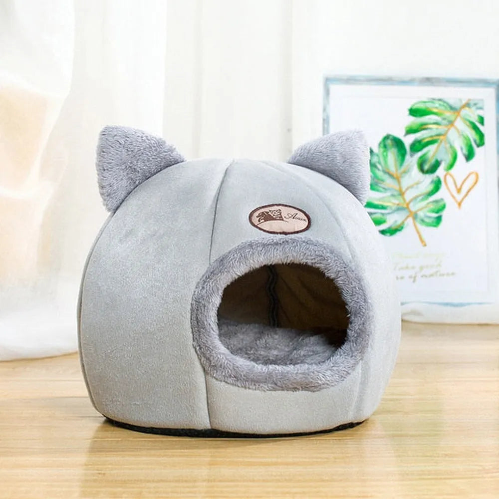L size 36cm cube fully enclosed cat sofa bed with removable cushion