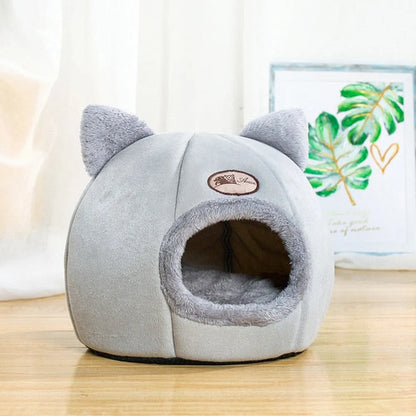 L size 36cm cube fully enclosed cat sofa bed with removable cushion
