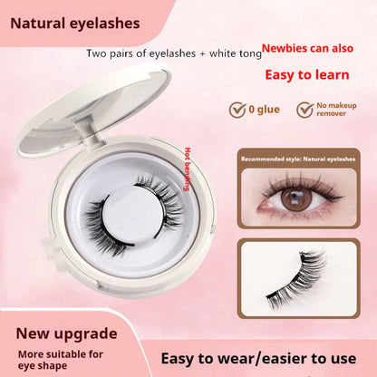 Magnetic Suction False Eyelashes in various styles and options for customizable glamour
