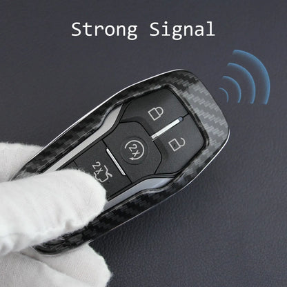 Plastic remote control protective shell for car keys in two colour options.