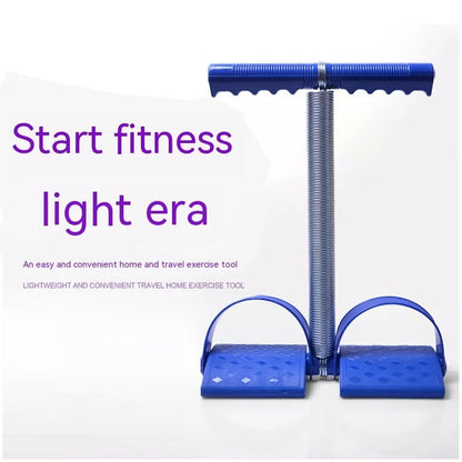 Multi Functional Foot Pedal Booster for home fitness, available in black, blue, and purple