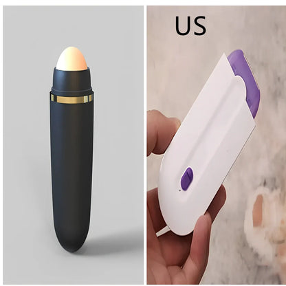 Portable volcanic stone oil absorbing ball measuring 3×8×2cm in white, black, and pink colour options