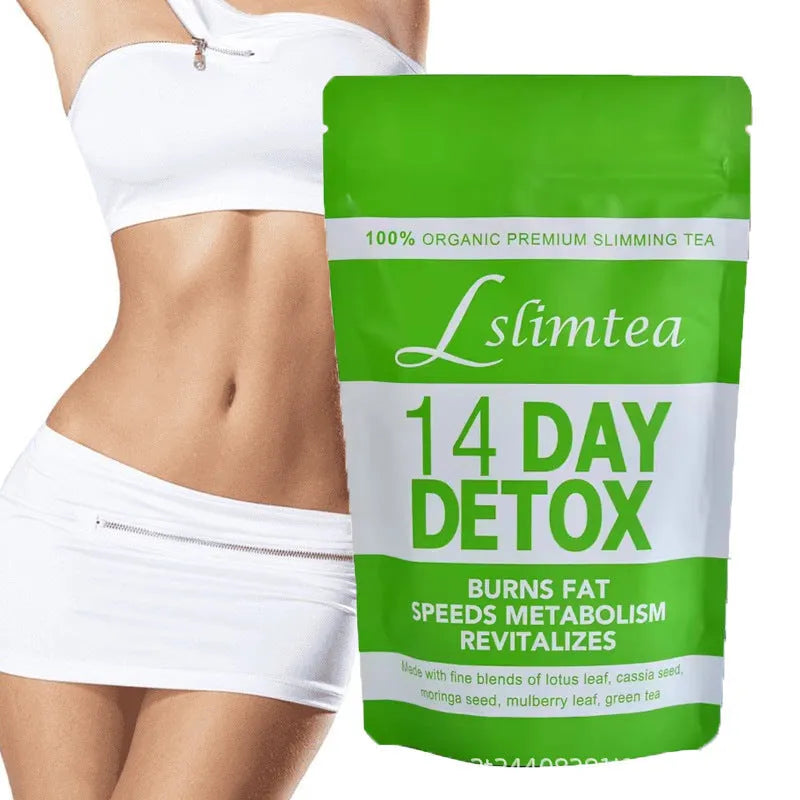 Herbal Detox Tea for 14 Day Cleansing Programme, 42g Total Weight with 14 Individual 3g Sachets, Formulated with Natural Ingredients for Digestive Support and Weight Management