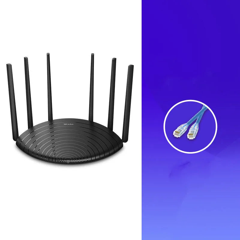 TL-WDR7661 Gigabit Edition wireless router with AC1900 technology and built-in firewall, dimensions 254mm x 160mm x 38mm