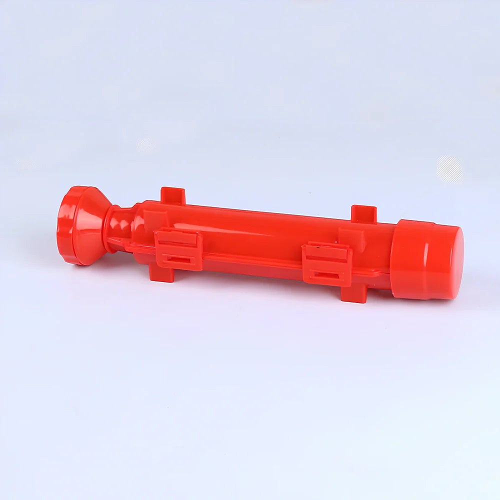 Manual sushi maker tool creating 2.5cm diameter rolls with food-grade plastic construction