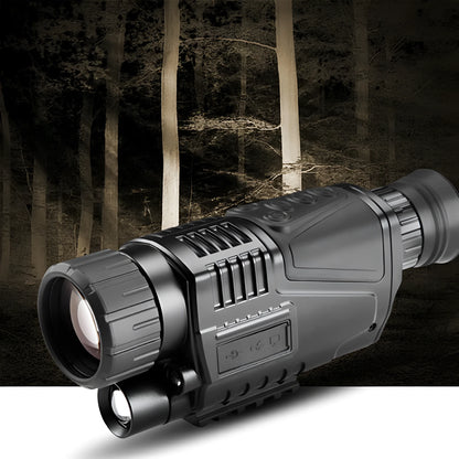 Outdoor high-definition night vision infrared digital telescope with rubber-coated body and 40mm lens for low-light viewing