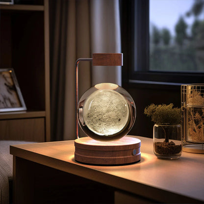 Captivating Crystal Ball Dinosaur Nightlight with Warm, Soothing Glow