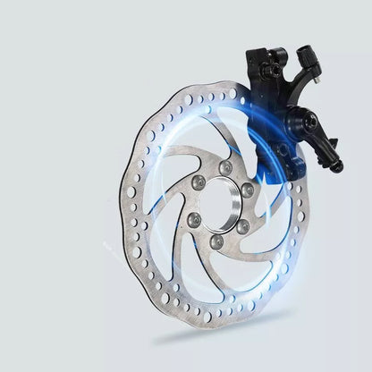 Children's red 22-inch mountain bike with shock absorption for smooth off-road rides