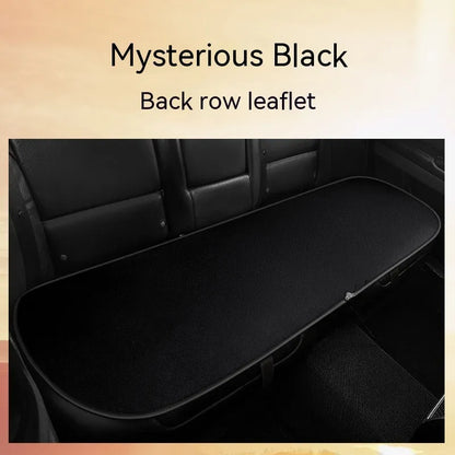 Auto heating cushion for car seats with cotton filler in beige, black, and coffee colour options