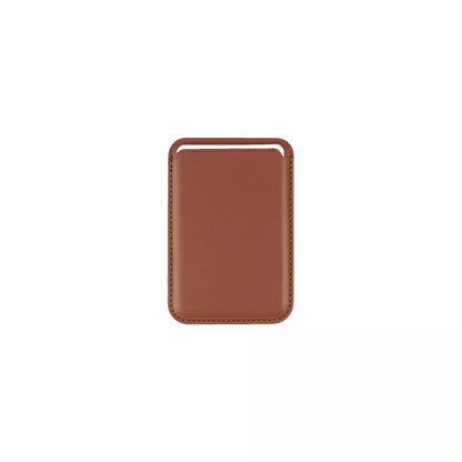 Magsafe Magnetic Leather Card Holder Wallet Case for iPhone in various colors