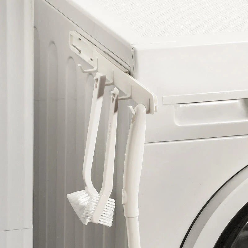 Four-Row Gap Hook for kitchen and bathroom organization, no-drill installation