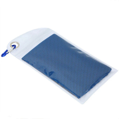 Mountaineering cooling towel in various colors, perfect for outdoor activities