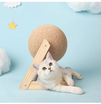 Professional Vertical Cat Toy Sisal Cat Catching Ball for furniture protection and cat entertainment