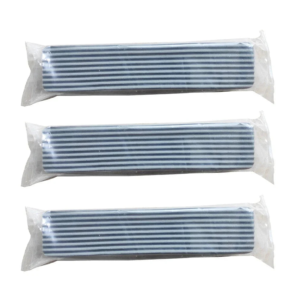 Portable self-squeeze mini mop showing 180-degree fold mechanism and compact design