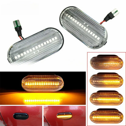 Flowing water style fender side turn signal lamp for Skoda Octavia 1U