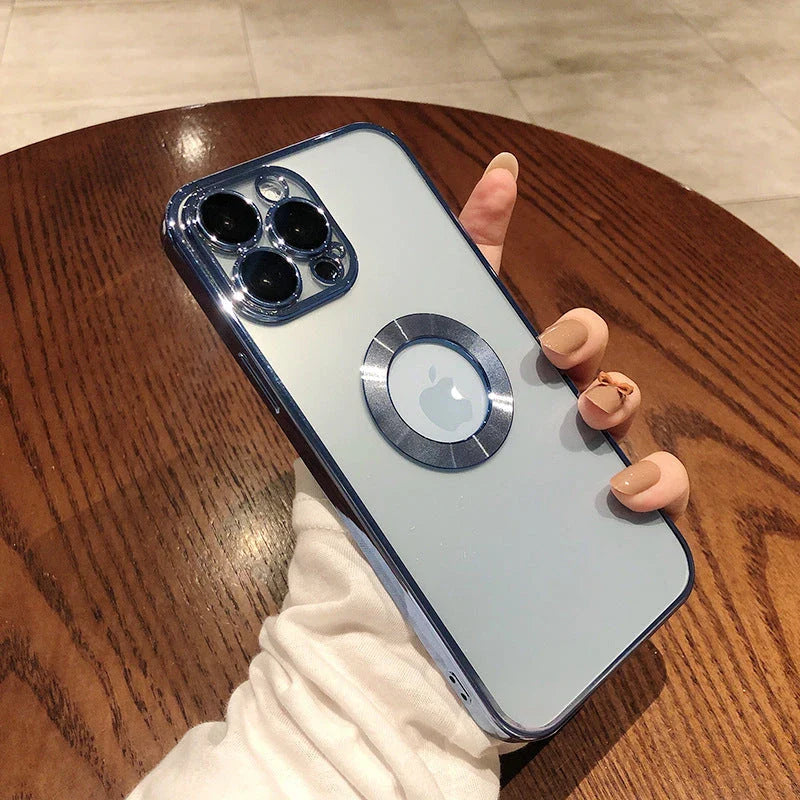 Advanced Camera Protection Phone Case for iPhone 14 Series with ergonomic design and wireless charging compatibility