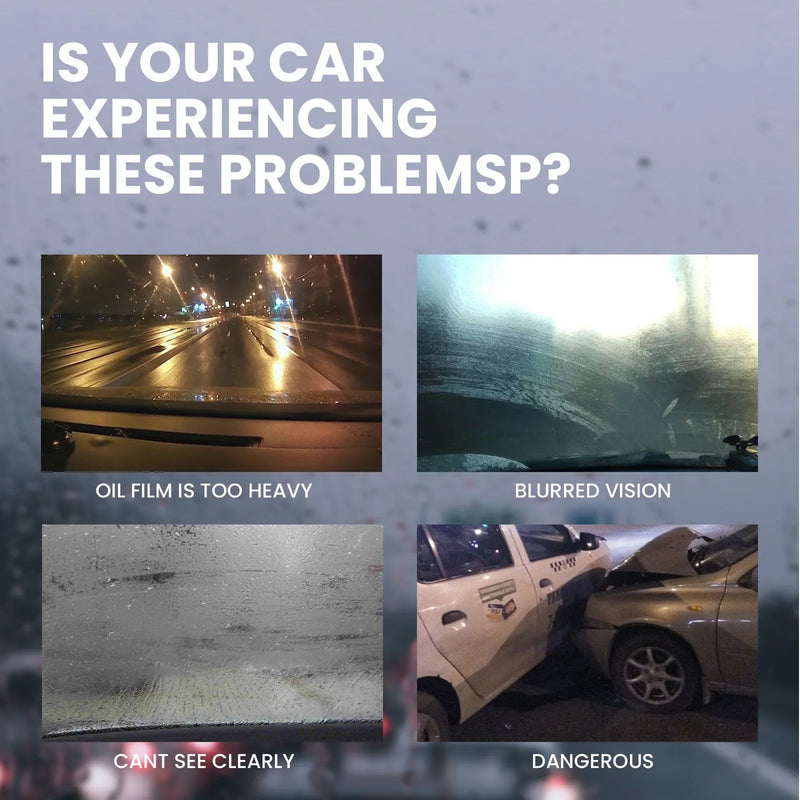Car anti-fog rainproof wipes 40 pack with water-base resin formula on non-woven fabric sheets measuring 18 x 8 x 3 cm for clearing windscreen condensation and improving wet weather visibility