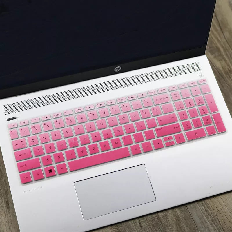 15.6-inch silicone keyboard film for HP Light and Shadow Wizard 4th Generation laptop in various colors