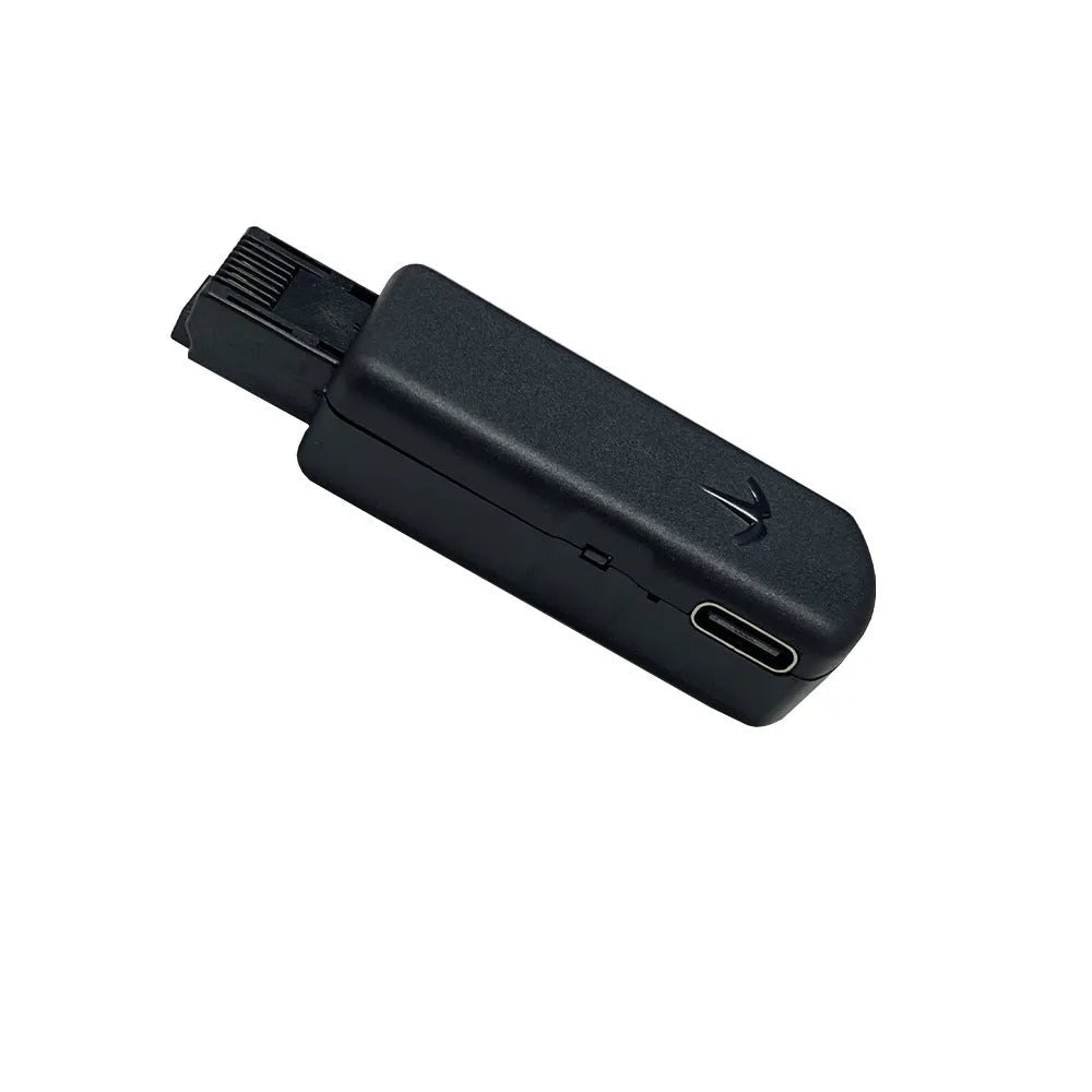 Black aluminium alloy PS5 USB host tool with Ethernet port for system version switching